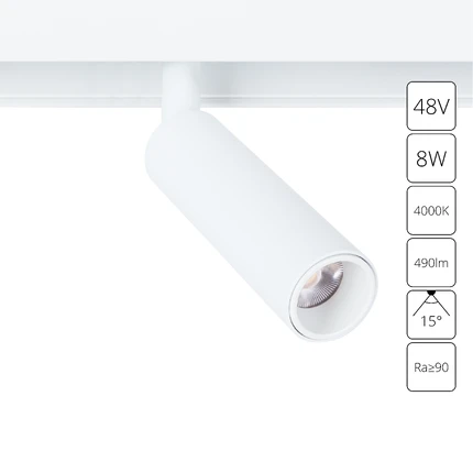 Магнитный трековый светильник Arte Lamp LINEA A4630PL-1WH